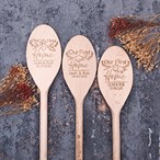 Our First Home Design - Personalised Wooden Spoon