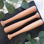 Plain Natural Wooden Cocktail Muddler 8" length