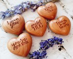 3D Wooden Heart - Pocket Hug Designs