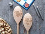 Quiz Night Personalised Wooden Spoon