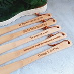 Personalised Wooden Shoehorn 37cm / 14.5 inches