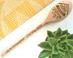 Home Sweet Home Design - Personalised Wooden Spoon