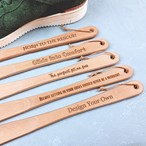 Personalised Wooden Shoehorn 37cm / 14.5 inches