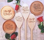 Personalised Gifts for Valentine's Day - Spoons and Coasters