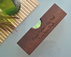 Wooden Bottle Opener with Built In Spirit Level