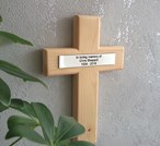 Personalised Wooden Cross 22cm