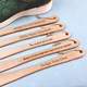 Personalised Wooden Shoehorn (37 cm / 14.5”) – Beech Engraved Foot Care Tool | Custom Engraved Shoehorn