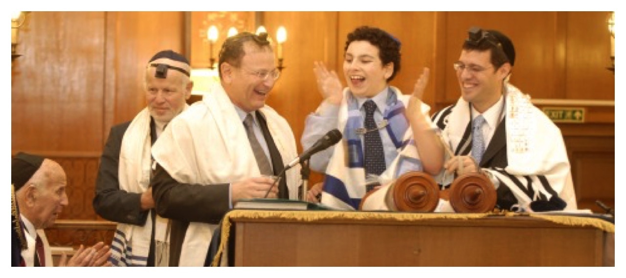 Bar Mitzvah boy