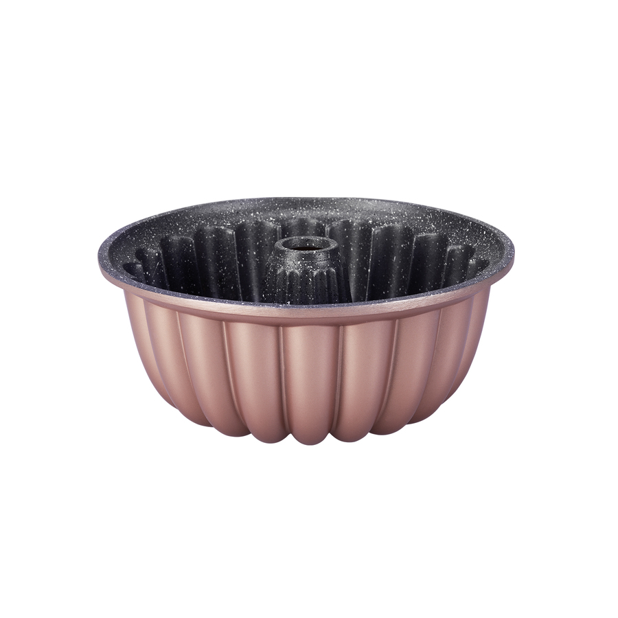 Arya 24 cm Kek Kalıbı Golden Pink Emsan