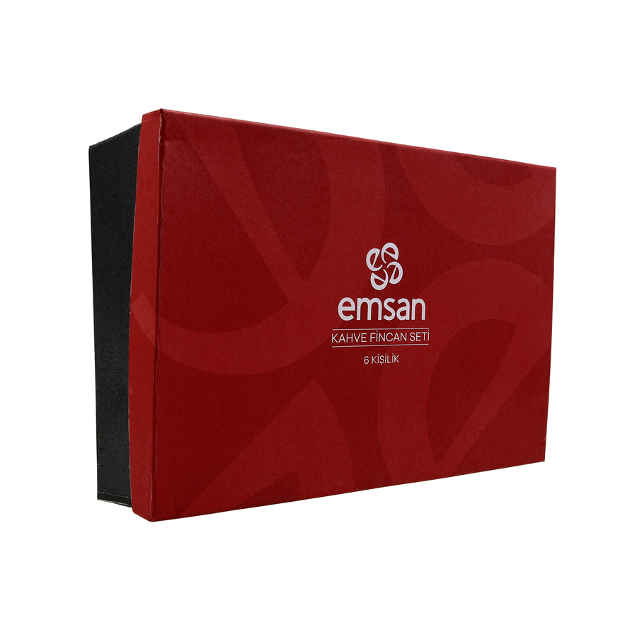Emsan Moda 6 Kişilik Kahve Fincan Takımı Emsan