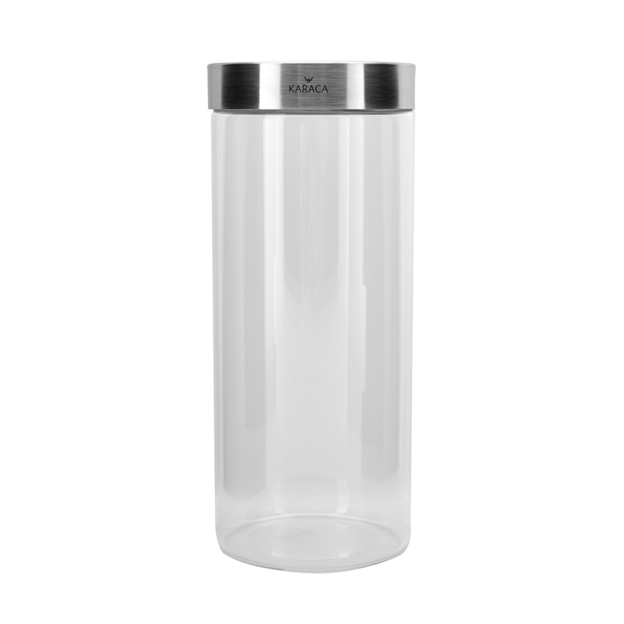 Karaca Steel Glass Storage Container 1,2 Lt KARACA EUROPE