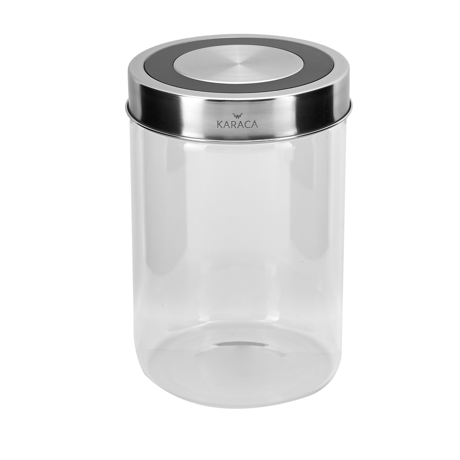 Karaca Steel Glass Storage Container 1,2 Lt KARACA EUROPE