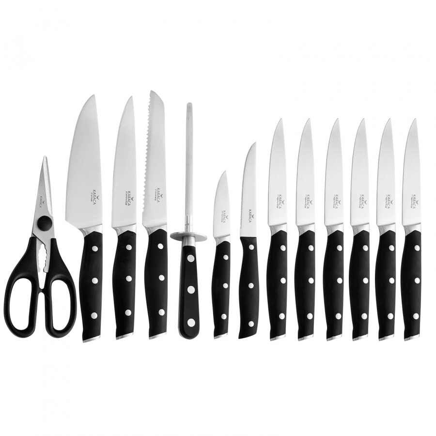 Karaca Surplus Pro Messer- Set, 14- teilig - KARACA EUROPE