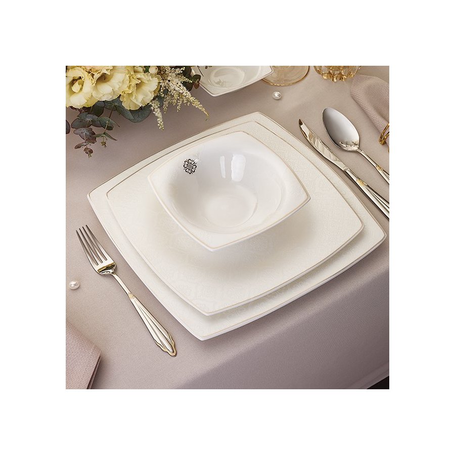 Karaca Fine Pearl Hailey 62-teiliges Dinner-Set - KARACA EUROPE