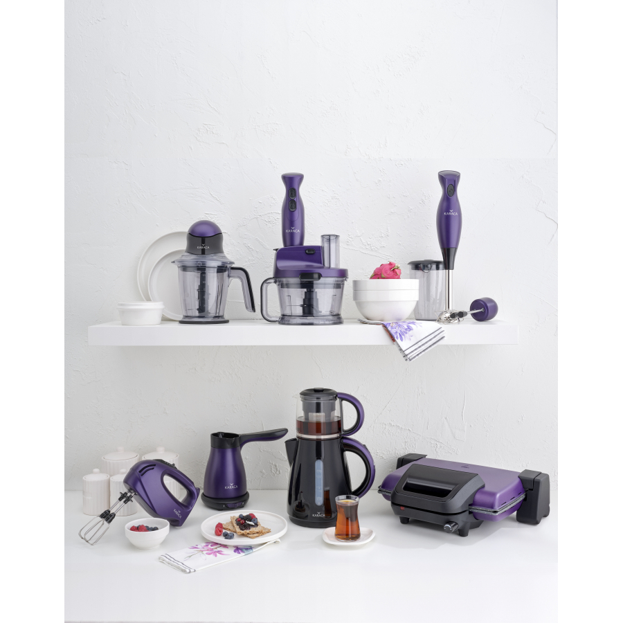 Karaca Küchenmaschine Zerkleinerer Lila - KARACA EUROPE