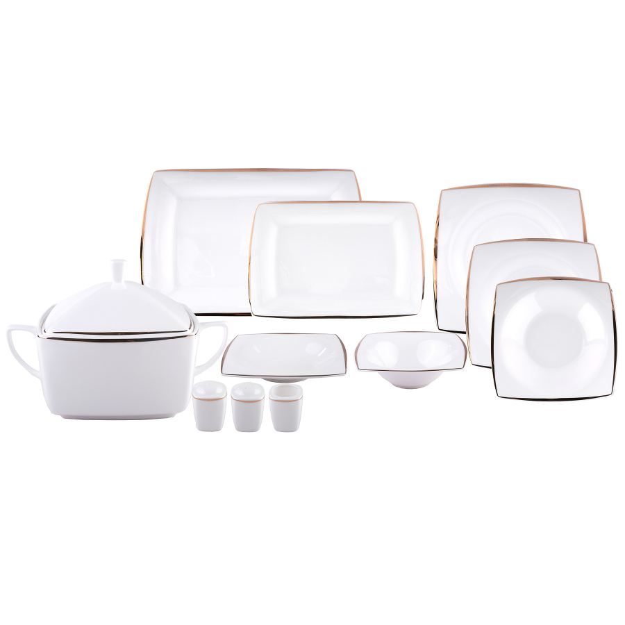 Karaca Fine Pearl Agate 62Piece 12Person Dinner Set KARACA EUROPE