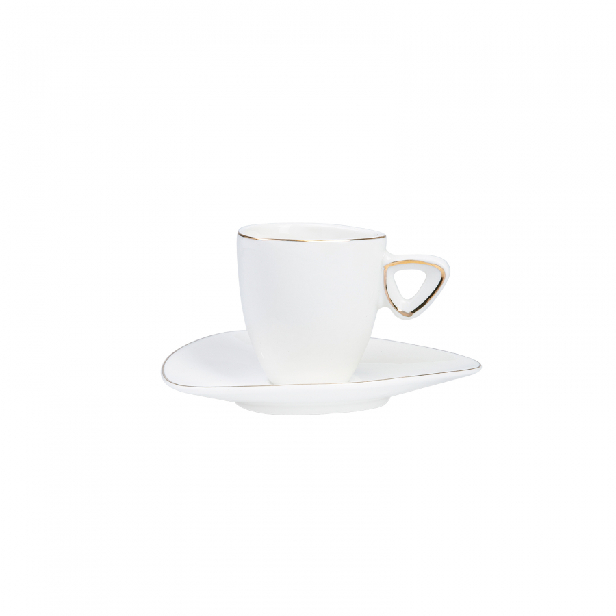 Karaca Omnigon T/ürkisches Kaffeetassen-Set f/ür 6 Personen