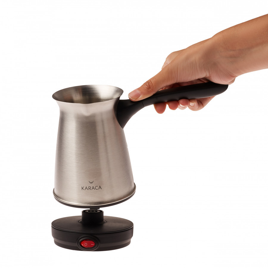 Karaca Steel Electrical Turkish Mocha Pot Inox - KARACA EUROPE