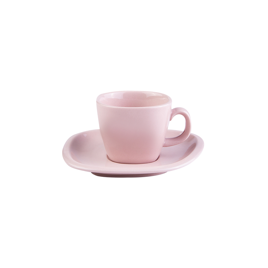 26 Teiliges Geschirrset 6 Personen KARACA Lena Rosa Geschirrset mit Tassen f/ür 6 Personen- Kombiservice Weiss Teller Set Porzellan Tafelservice F/ür 6 Personen