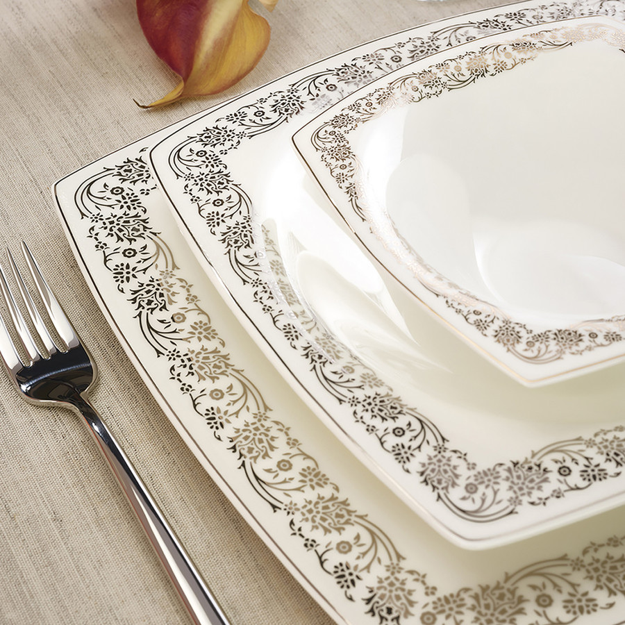 Karaca Fine Pearl Trove 62teiliges DinnerSet für 12 Personen KARACA