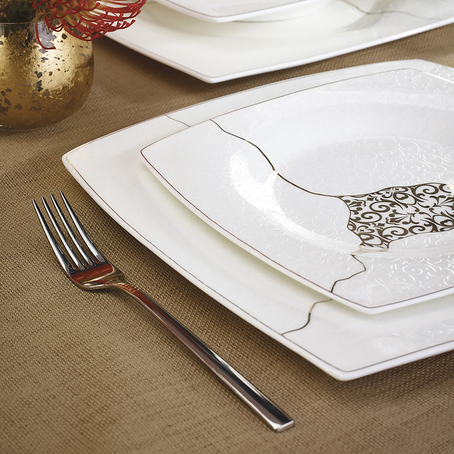 Karaca Fine Pearl Era 62teiliges Geschirrset für 12 Personen KARACA