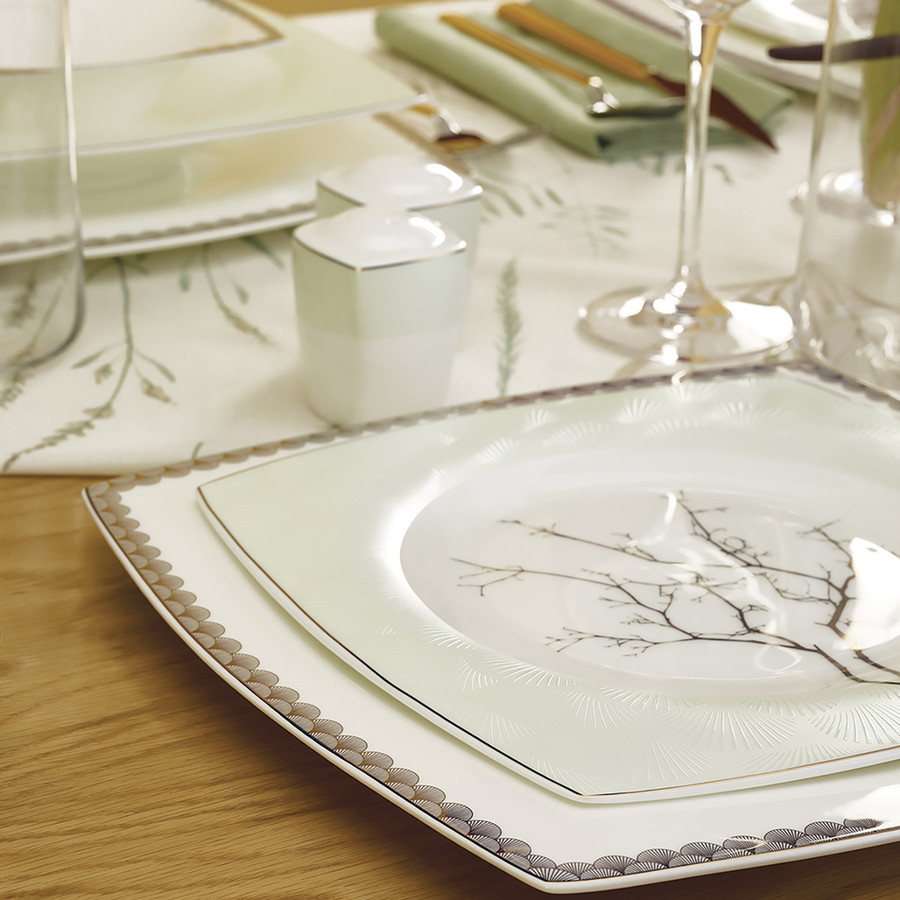 Karaca Fine Pearl Banyan 62teiliges Geschirrset für 12 Personen