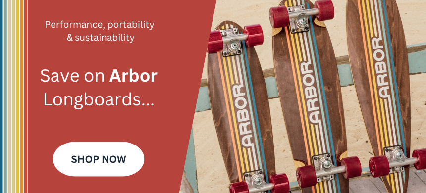 Arbor skateboards longboard cruiser micron