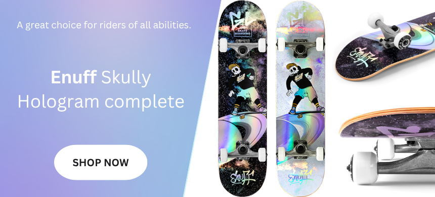 Enuff skateboards completes skully skateboarding