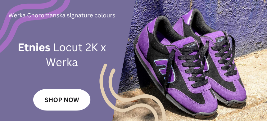 Etnies Locut Werka Choromanska signature colourway