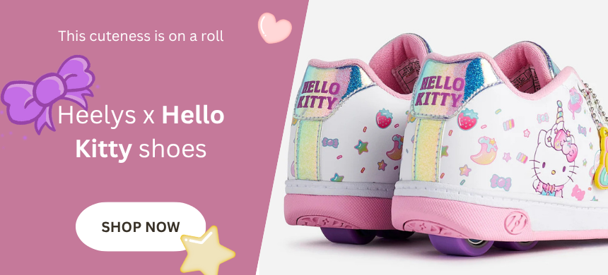 heelys hello kitty and friends heely shoe heelie