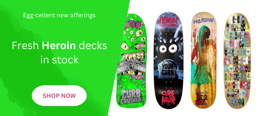 heroin skateboards decks egg skateboarding skate