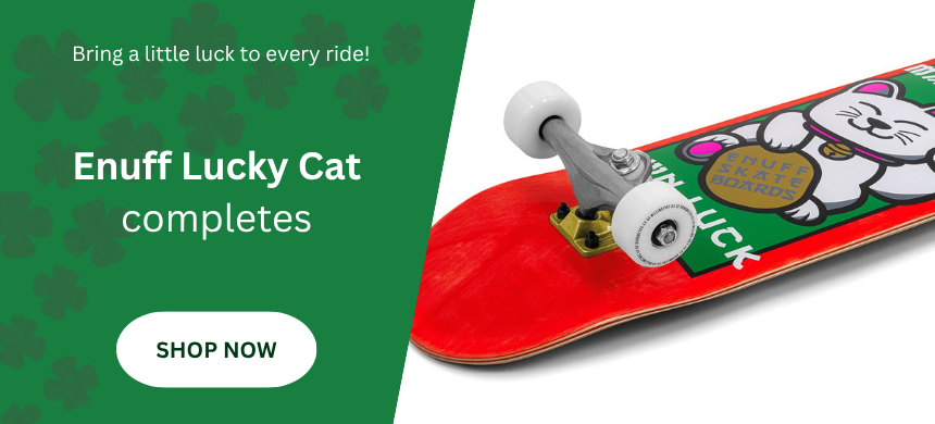 Enuff skateboards lucky cat complete skateboard