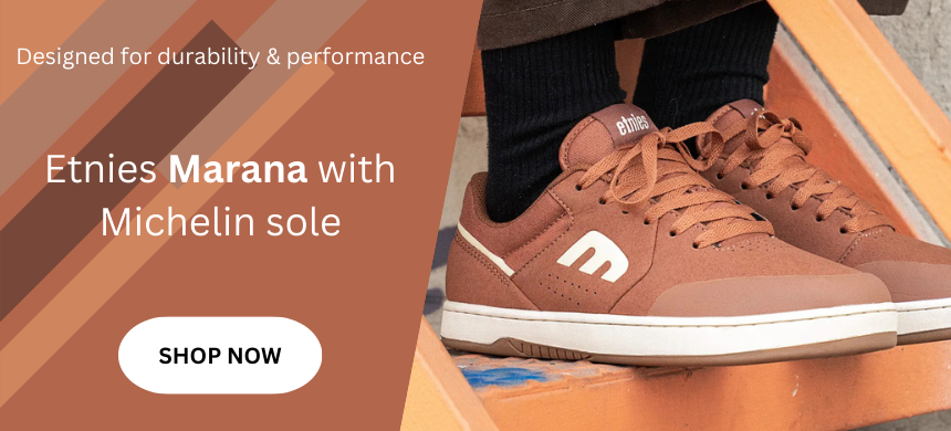 Etnies Marana Michelin sole skateboard shoes skate
