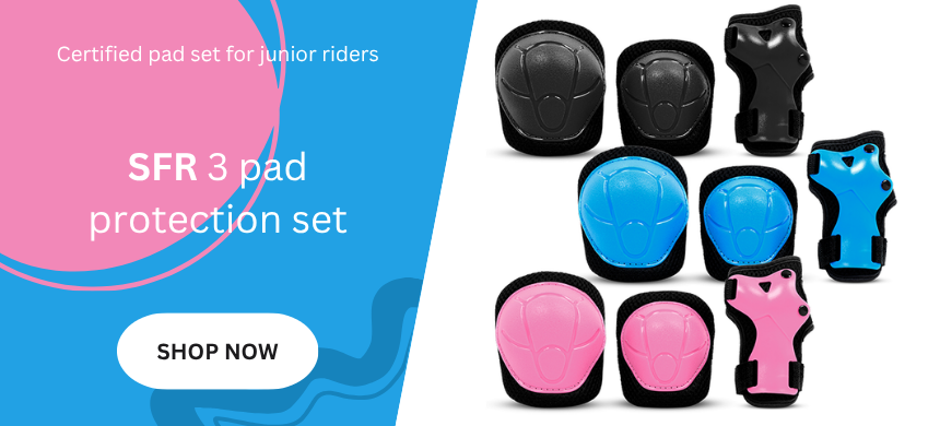 SFR kids skate protection set knee elbow wrist