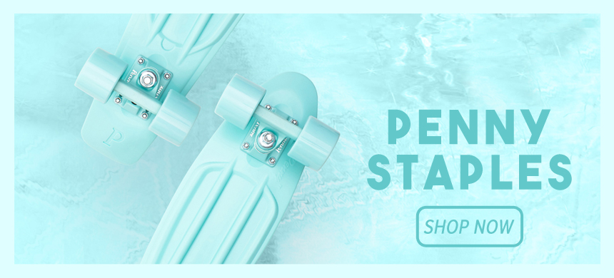 Penny Australia plastic skateboards staple collection