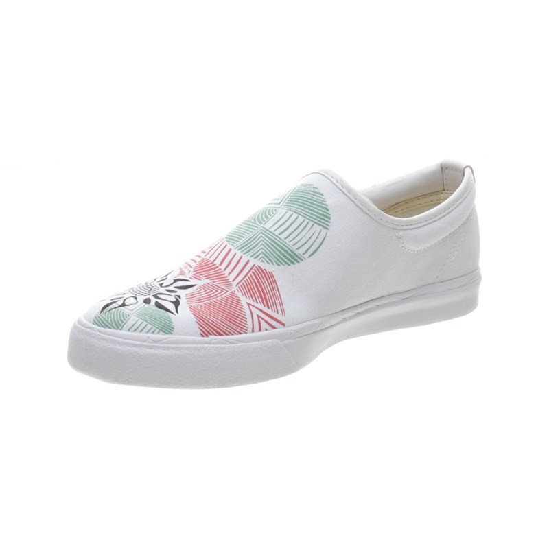 VS1 Low Creedler White Girls Slip-On Shoe VS1 Low Creedler White Girls Slip-On Shoe