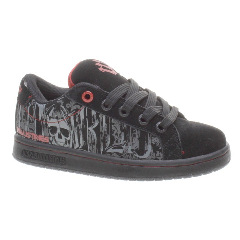 Smith LE Black/Red Fear Kids Shoe Smith LE Black/Red Fear Kids Shoe