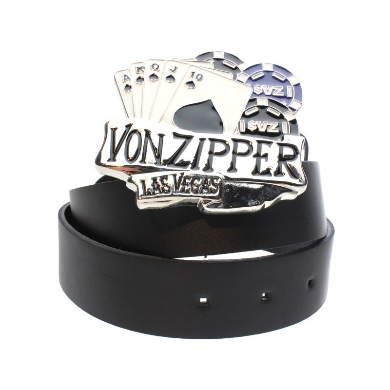 Viva Von Zipper Belt Black Viva Von Zipper Belt Black