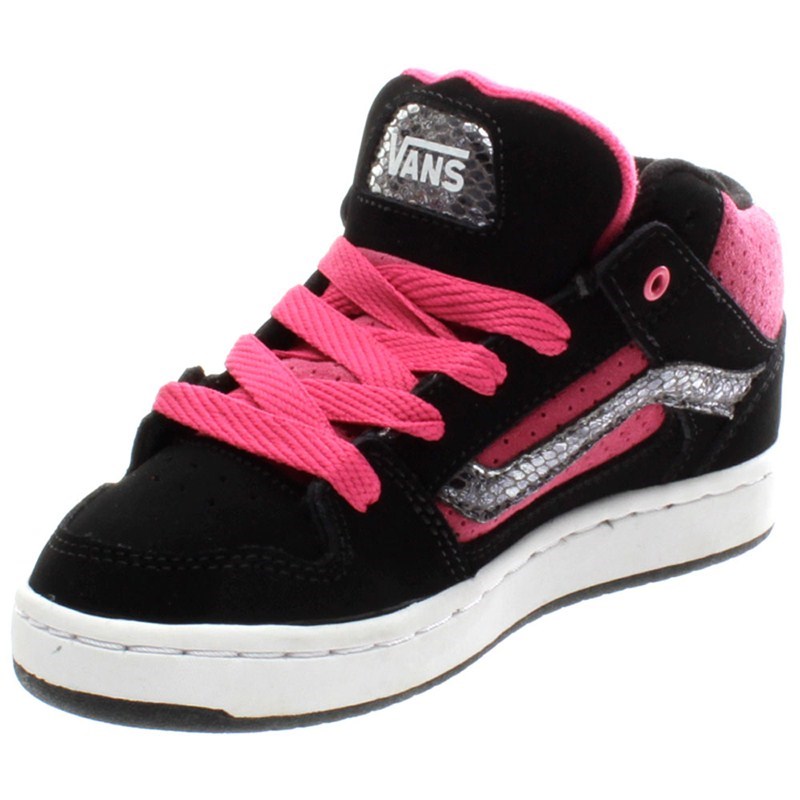 Kaylyn Mid Kids Black/Pink/White Shoe INMBP8 Kaylyn Mid Kids Black/Pink/White Shoe INMBP8