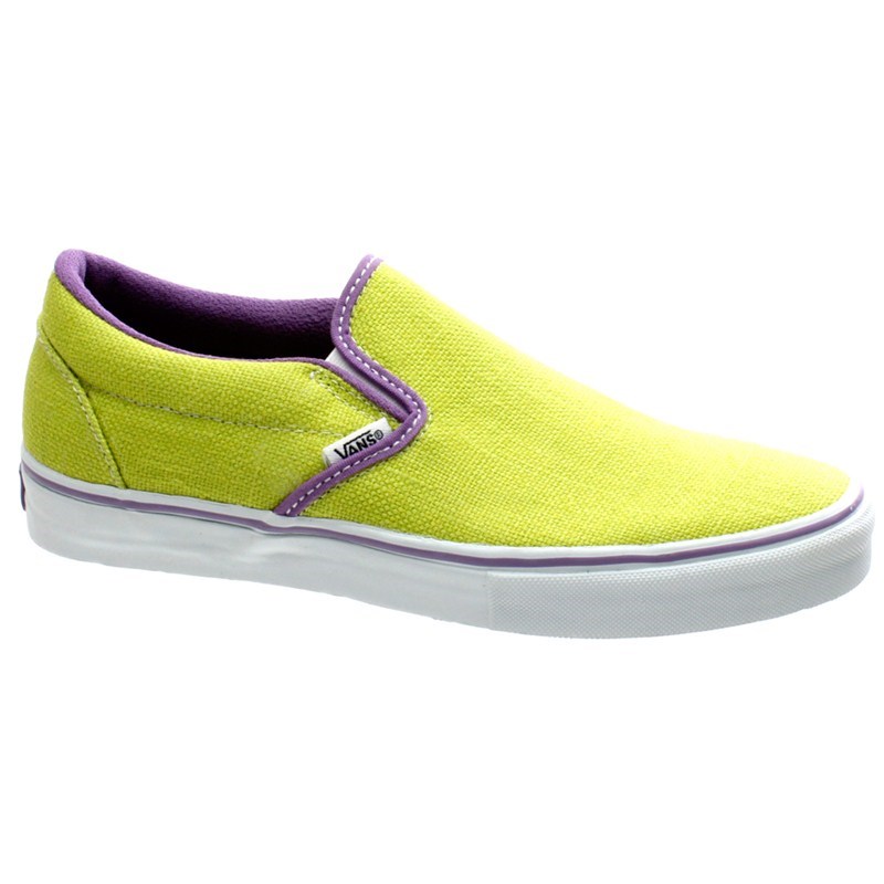 Classic Slip On LX Lime Punch/Hyacinth/White Shoe 48280 Classic Slip On LX Lime Punch/Hyacinth/White Shoe 48280