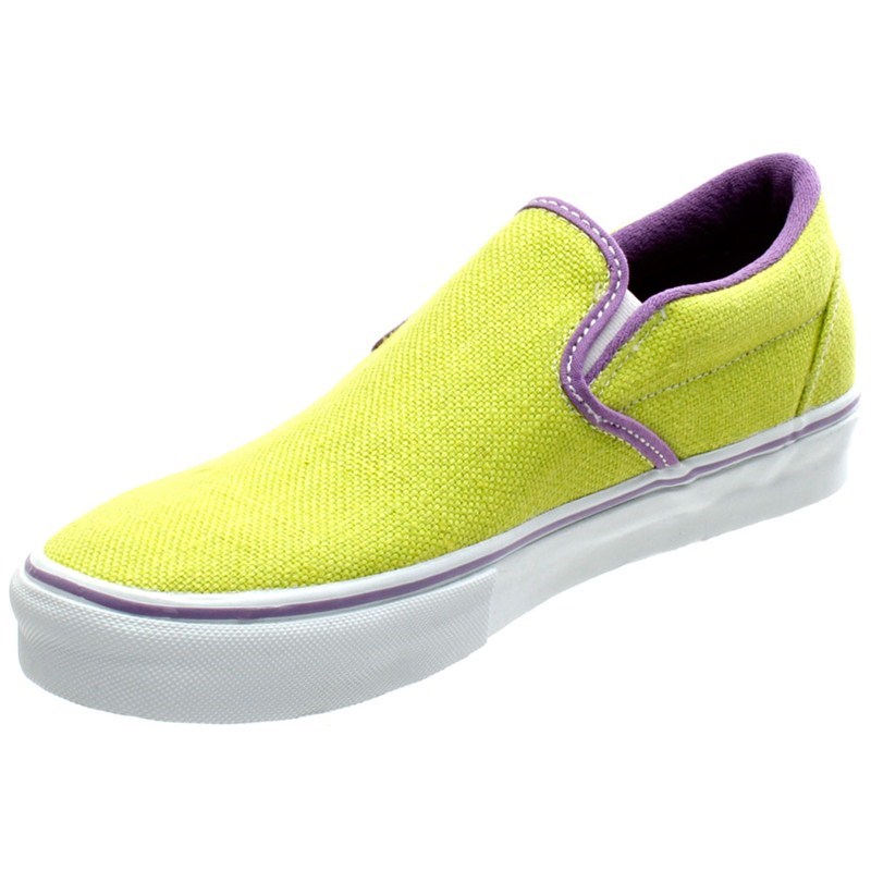 Classic Slip On LX Lime Punch/Hyacinth/White Shoe 48280 Classic Slip On LX Lime Punch/Hyacinth/White Shoe 48280