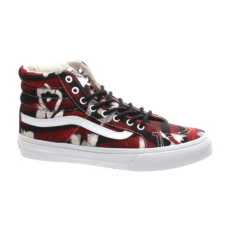 SK8 Hi Slim (Della) Batik/Red Shoe QG3AWF SK8 Hi Slim (Della) Batik/Red Shoe QG3AWF