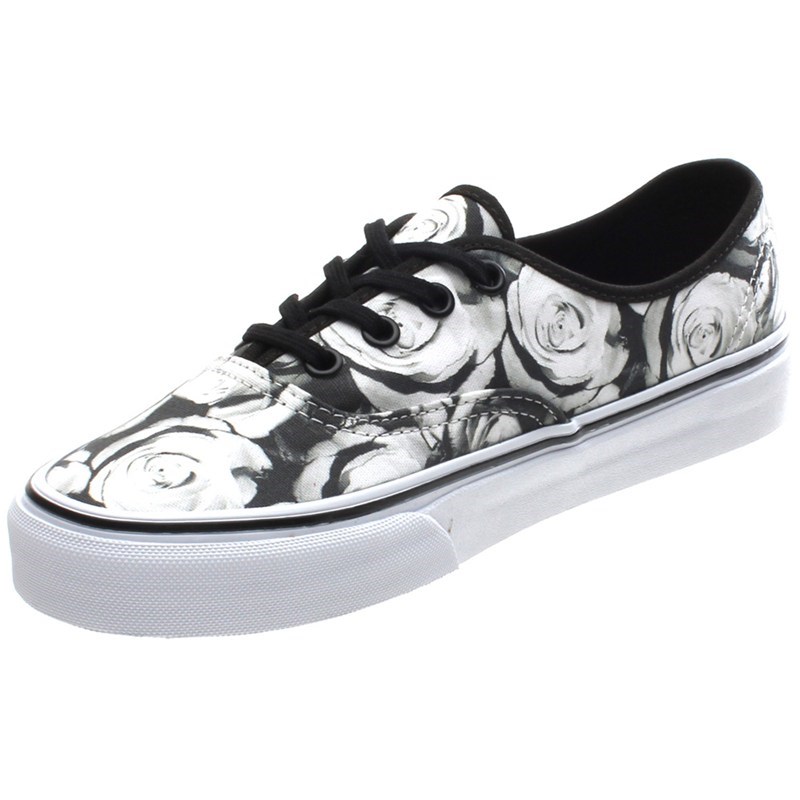 Authentic (Digi Roses) Black/True White Shoe W4NDHP Authentic (Digi Roses) Black/True White Shoe W4NDHP