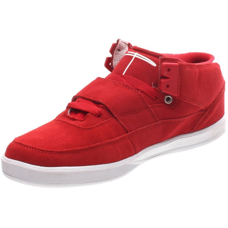 Torey 3 Red/White Suede Shoe Torey 3 Red/White Suede Shoe