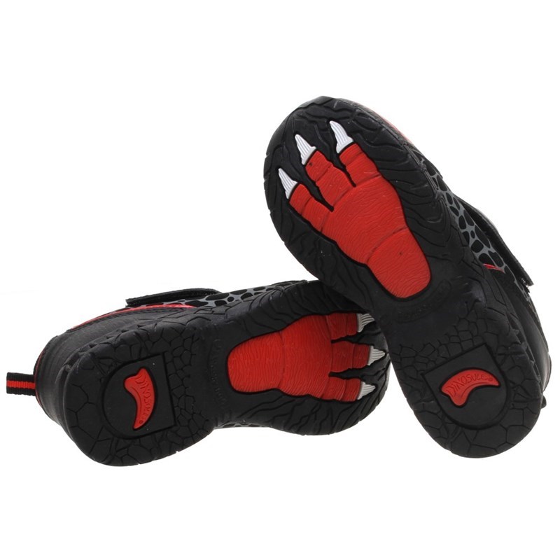 Dinofit Growler Toddler/Kids Shoe - Black/Red Dinofit Growler Toddler/Kids Shoe - Black/Red
