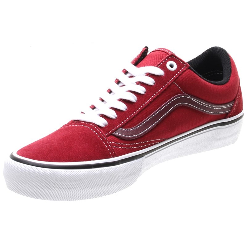 Vans Old Skool Pro Rumba Red/True White Shoe VN0A45JCVG4 Vans Old Skool Pro Rumba Red/True White Shoe VN0A45JCVG4