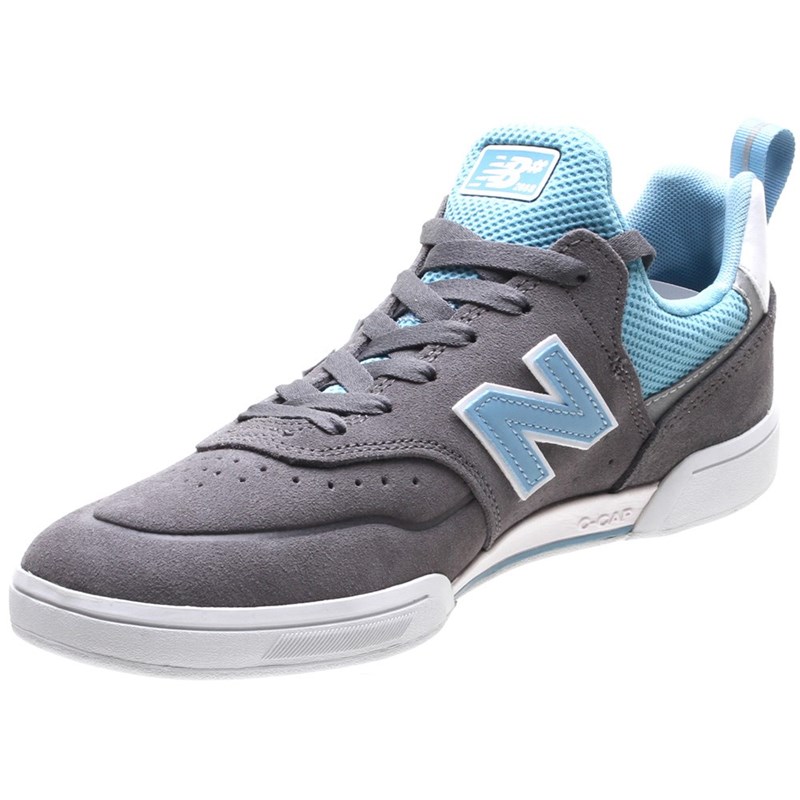 New Balance Numeric 288s Grey/Blue Shoe New Balance Numeric 288s Grey/Blue Shoe