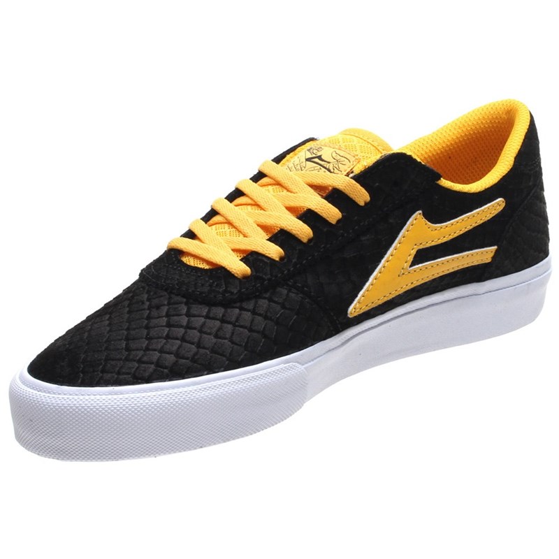 Manchester x Doomsayers Black/Gold Suede Shoe Manchester x Doomsayers Black/Gold Suede Shoe