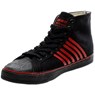 Duane Peters Hi Top 6-Stripe Black/Red Shoe