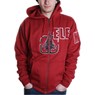 Hotchkiss Zip Hoody - Brick Red